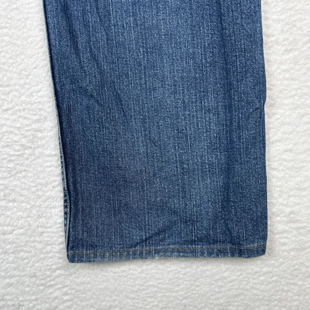 Polo‎ Ralph Lauren RL Woodrow Jeans Baggy Denim Wide Leg Y2K Pants Mens 36x26